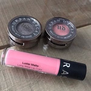 ALL UNUSED MAKEUP (lipstick, UD eyeshadow)